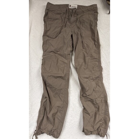 Gap Pants Womens Size 2 Surplus Cinch Up Pants Chino Flat Front VTG Y2K - Picture 1 of 6